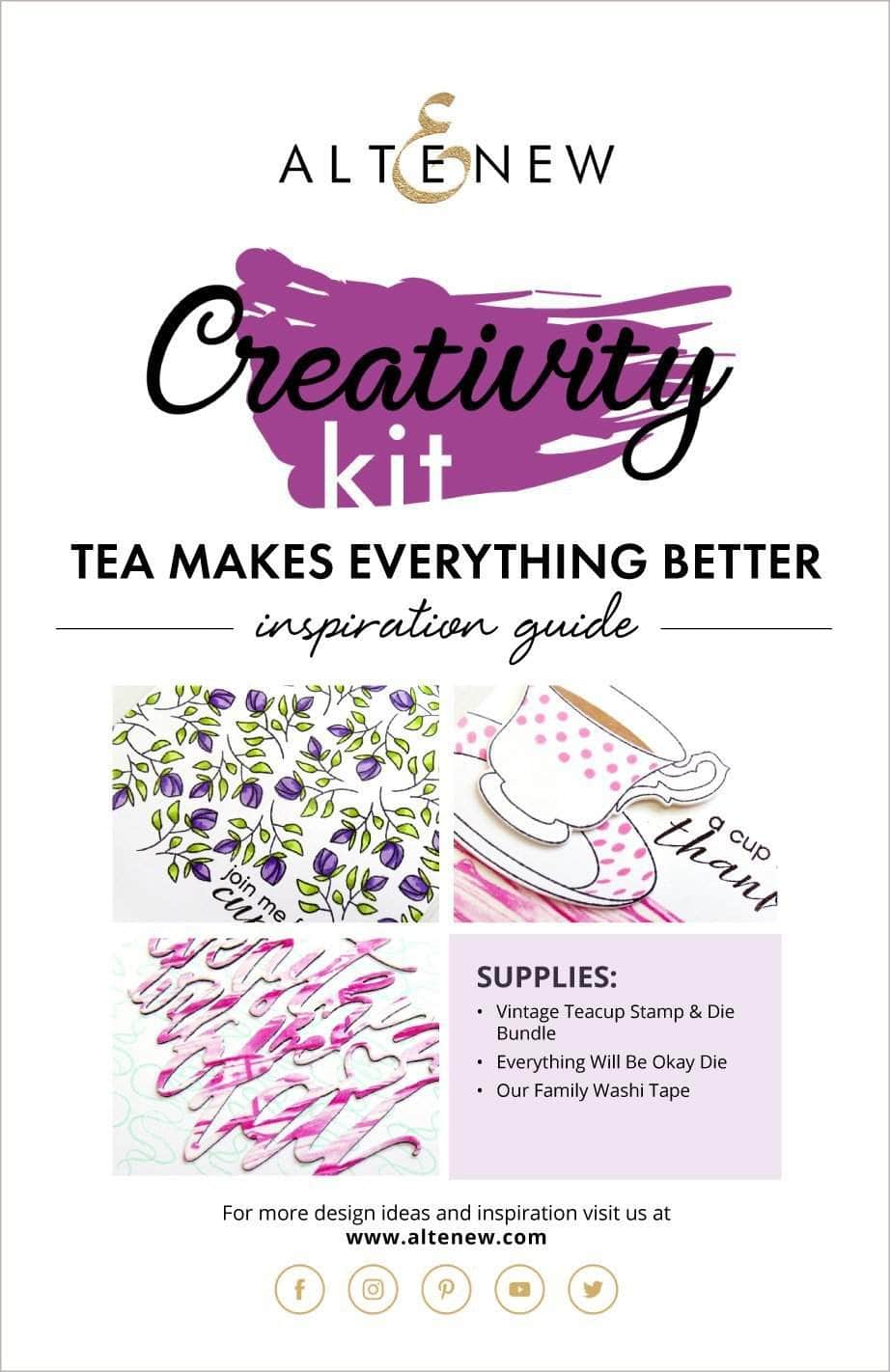 55Printing.com Printed Media Tea Makes Everything Better Creativity Kit Inspiration Guide