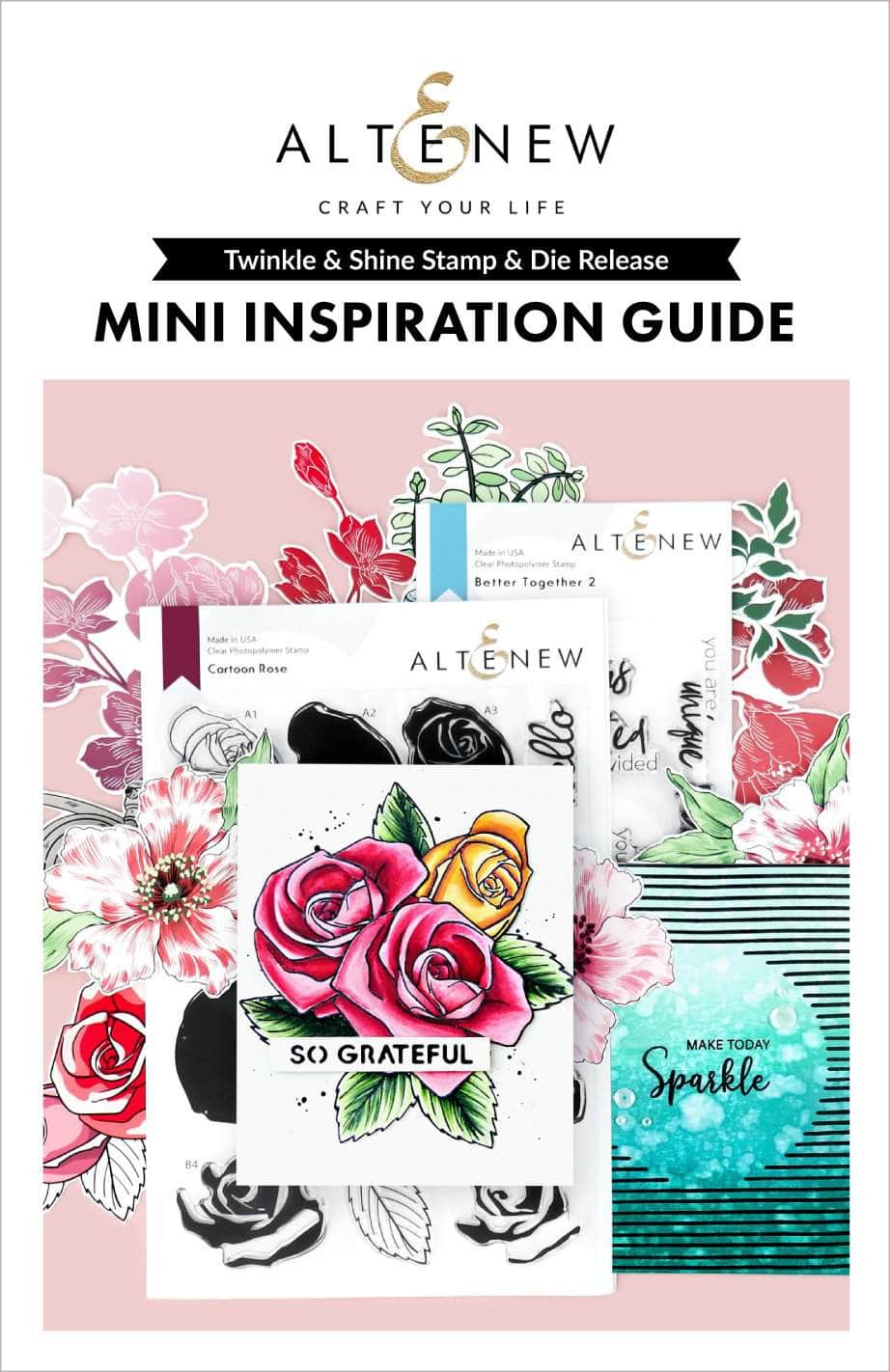 55Printing.com Printed Media Twinkle & Shine Stamp & Die Release Mini Inspiration Guide