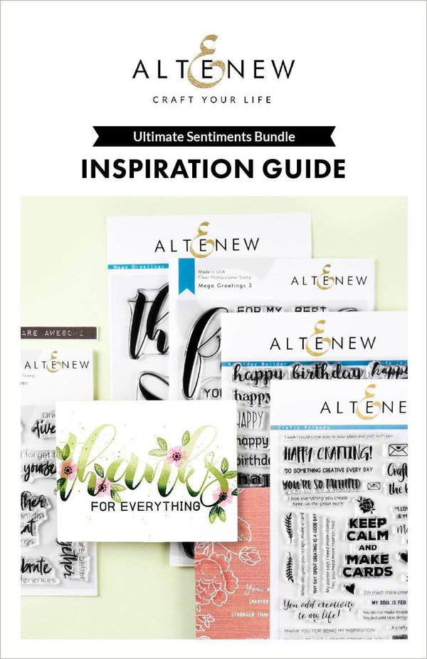 55Printing.com Printed Media Ultimate Sentiments Bundle Inspiration Guide