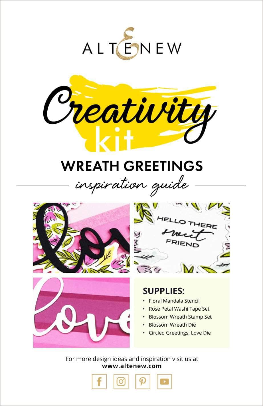 55Printing.com Printed Media Wreath Greetings Creativity Kit Inspiration Guide