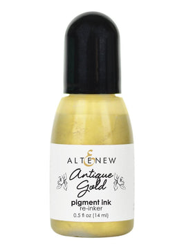 Tsukineko Re-inker Antique Gold Pigment Ink Re-inker