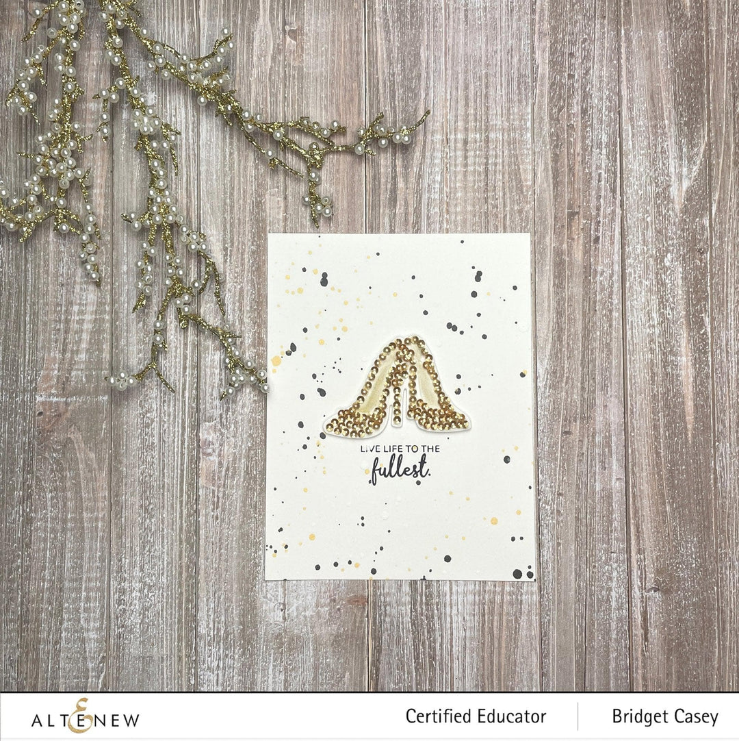 Tsukineko Re-inker Antique Gold Pigment Ink Re-inker