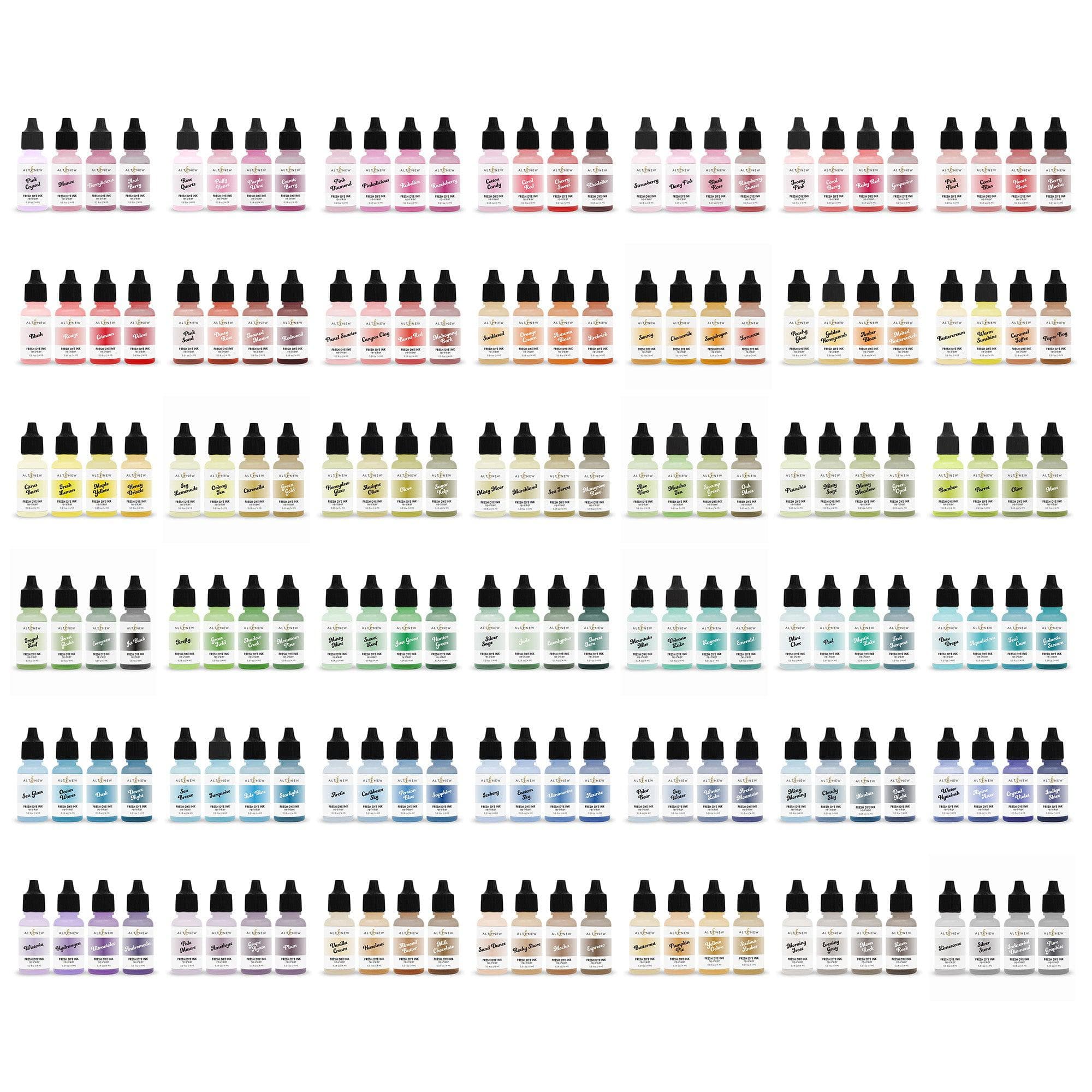 Ultimate 168-Color Fresh Dye Ink Reinker Bundle | Altenew