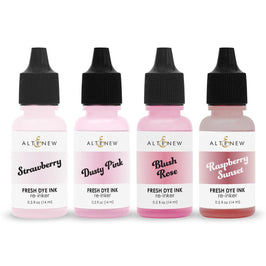 Blushberry Bliss Fresh Dye Ink Re Inker Bundle