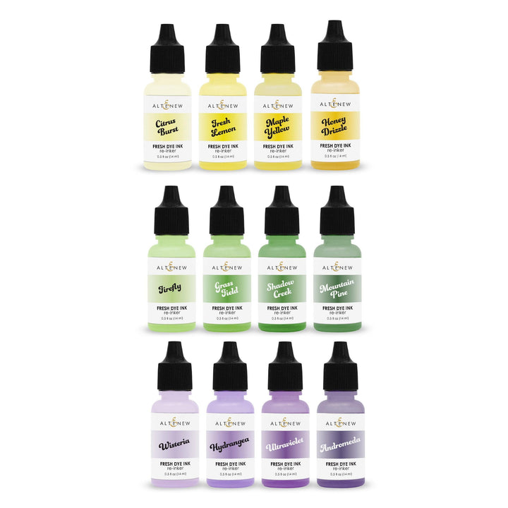 Forest Fantasy Fresh Dye Ink Re-inker Bundle