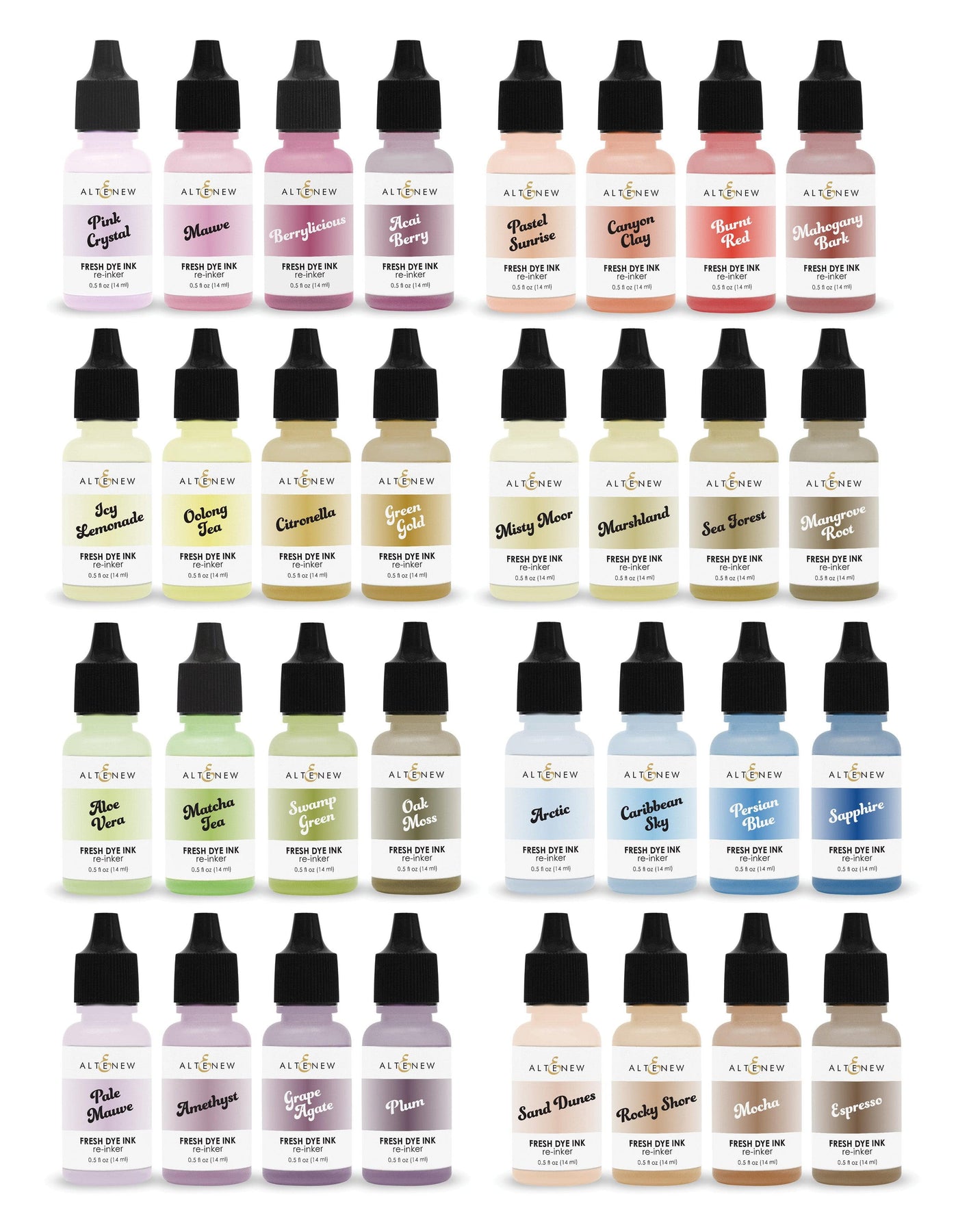Kaleidoscope of Colors Fresh Dye Ink Reinkers Bundle | Altenew