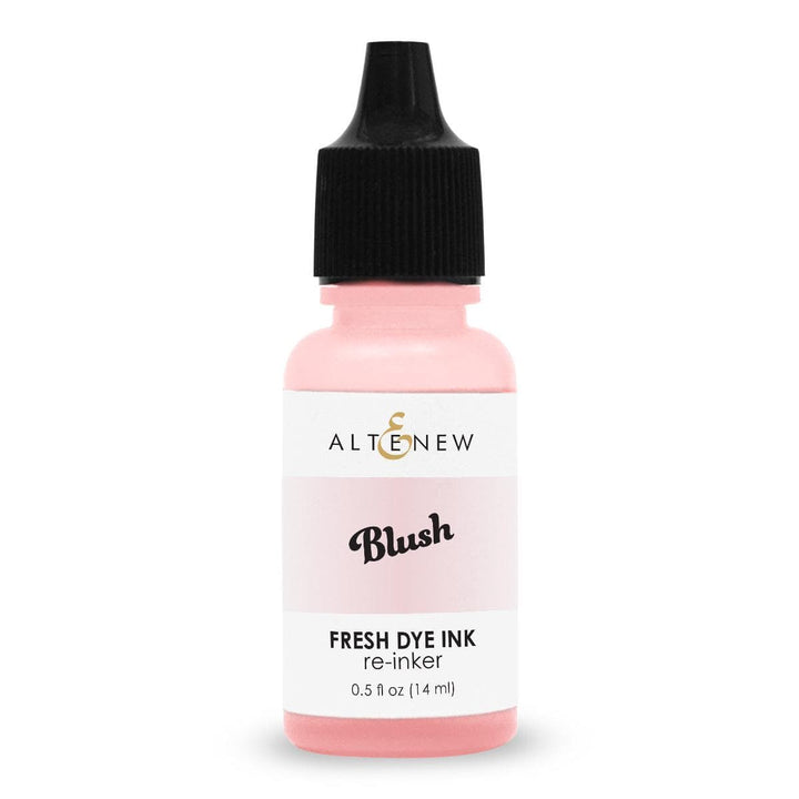 Altenew Red Sunset Fresh Dye Ink Reinker bottle with vibrant red and crimson ink for refill and crafting projects.