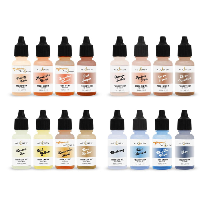 Summertime Shades Fresh Dye Ink Reinker Bundle