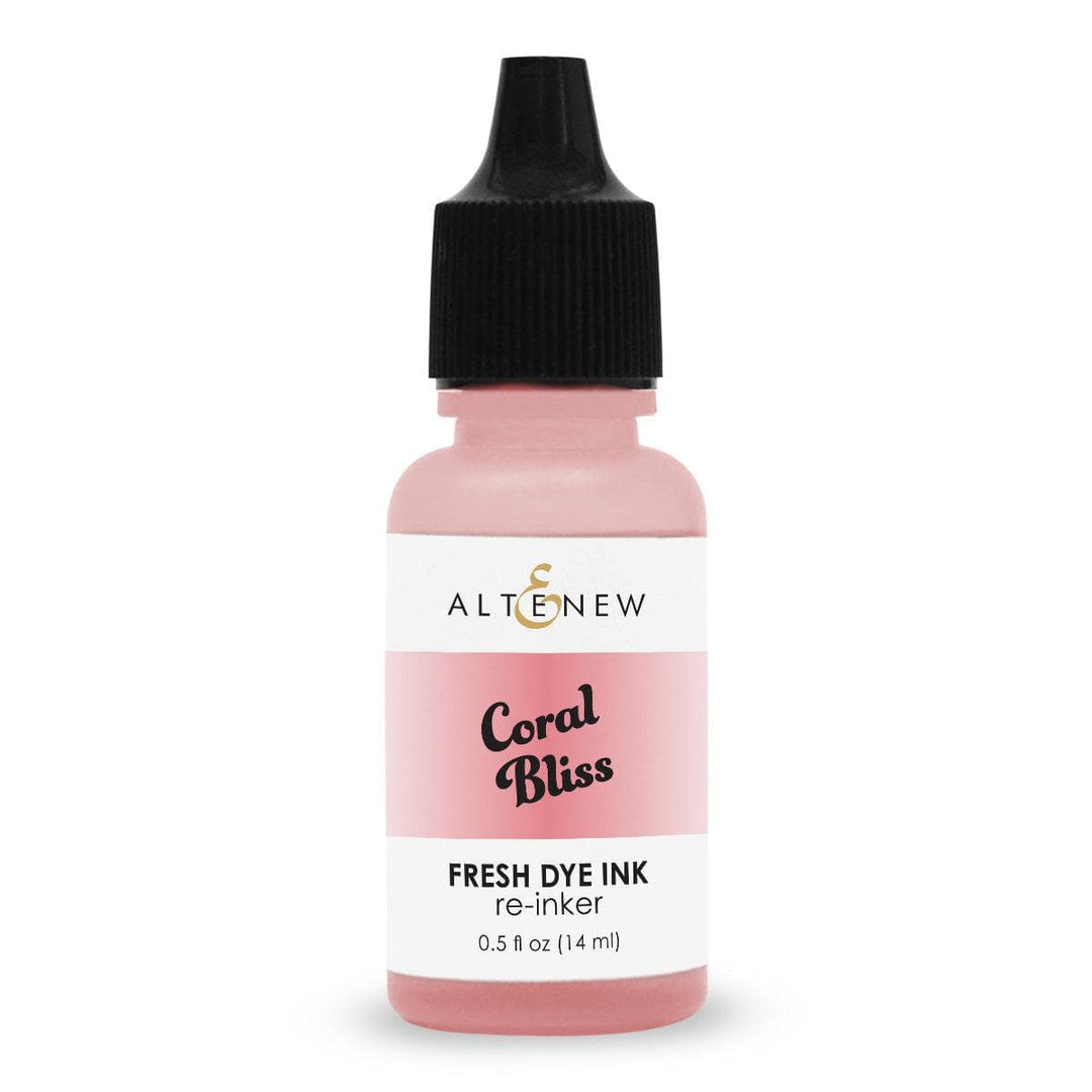 Altenew Tea Party Fresh Dye Ink Reinker bottle for expanding and refreshing Tea Party ink pads, shown with the re-inker packaging.