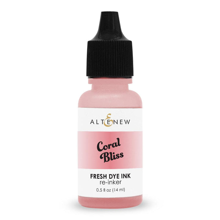Altenew Tea Party Fresh Dye Ink Reinker bottle for expanding and refreshing Tea Party ink pads, shown with the re-inker packaging.