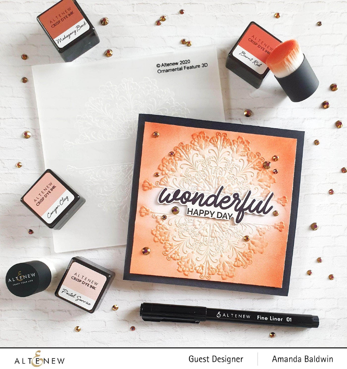 Stewart Superior Re-inker Mahogany Bark Dye Ink Re-inker