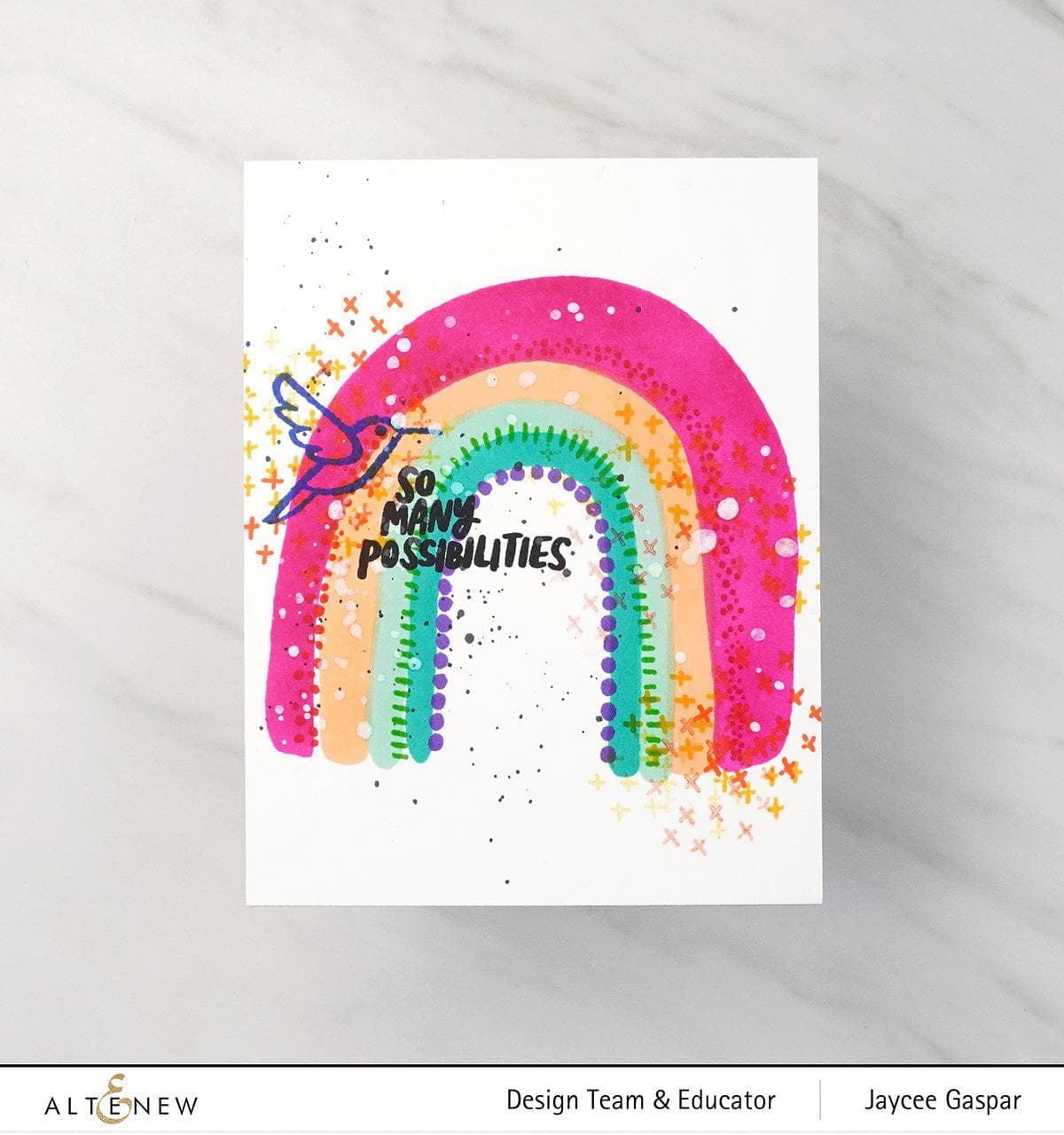Altenew Release Bundle Altenew x Amy Tangerine Rainbow Hugs Bundle