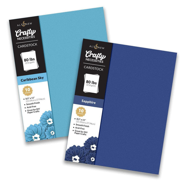 Crafty Necessities Cardstock Bundle (Glacier Caves)