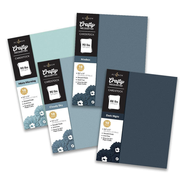 Crafty Necessities Cardstock Bundle (Tranquility)