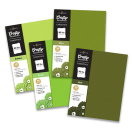 Crafty Necessities Cardstock Bundle (Tropical Forest)