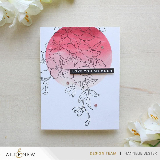 Altenew Texture and Blooms Press Plate Bundle featuring detailed floral and textured patterns for stamping crafts.