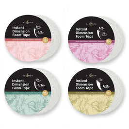 Instant Dimension Foam Tape Bundle (4 Sizes)