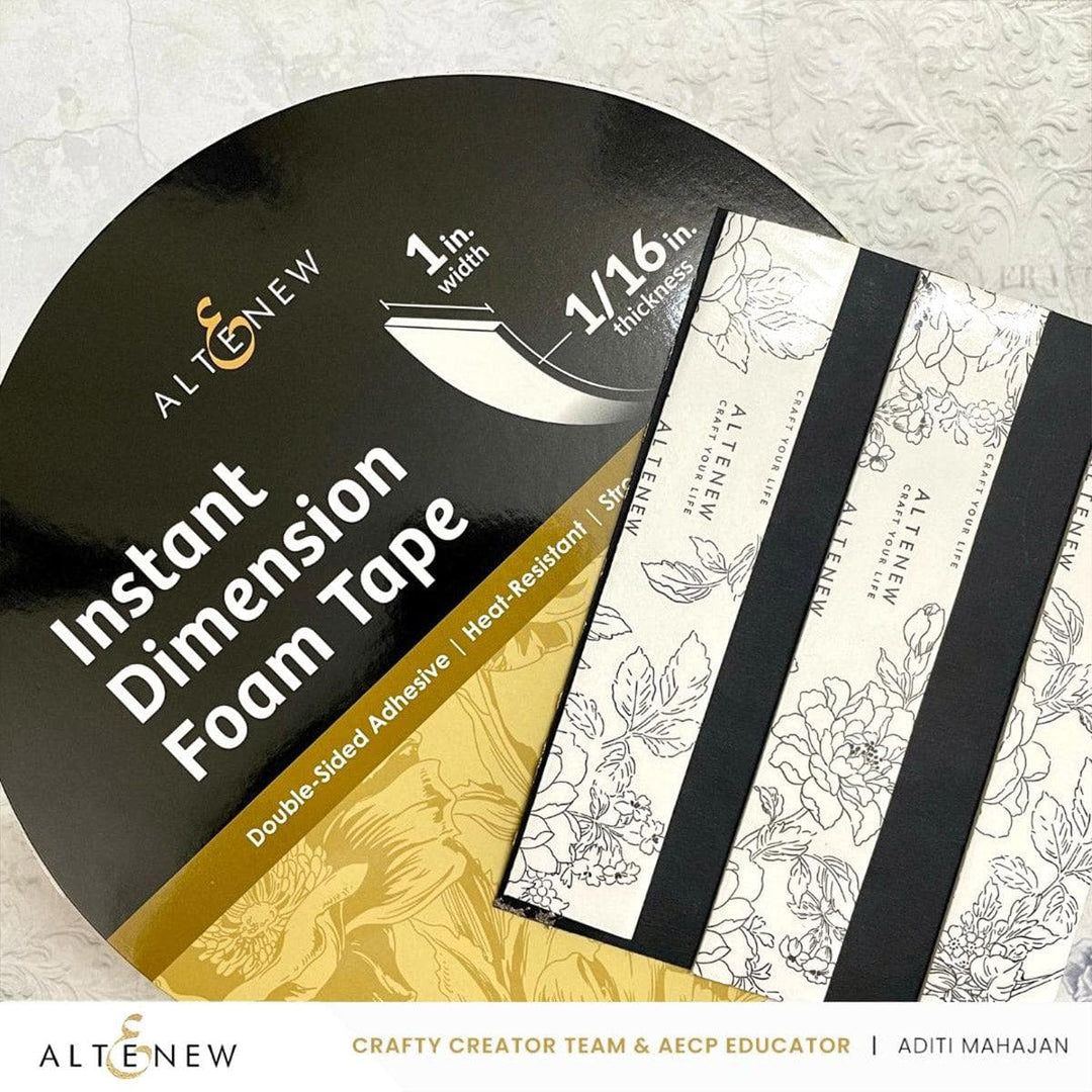 Instant Dimension Foam Tape Bundle (4 Sizes)