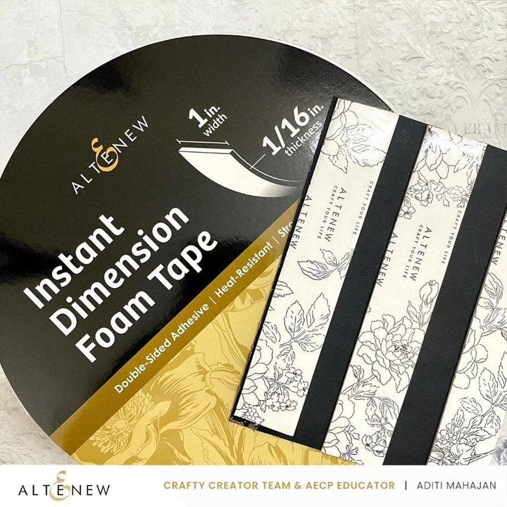 Instant Dimension Foam Tape Bundle (4 Sizes)