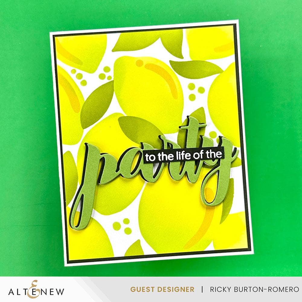 Altenew Stamp & Die Bundle Lemonade Party Ensemble
