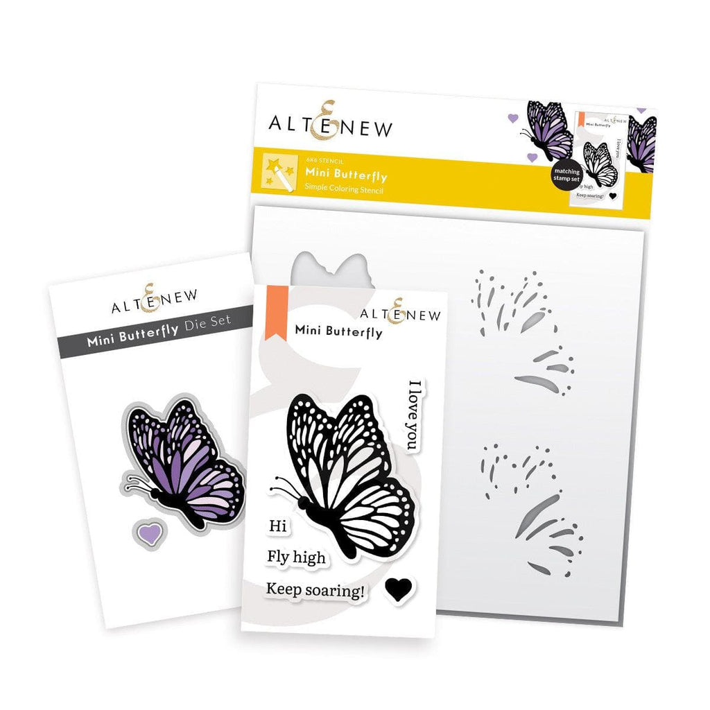 Altenew Hope Butterfly Stamp & Die Bundle Complete Bundle