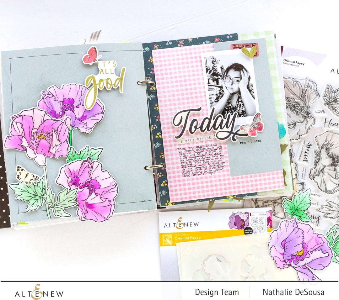 Altenew Release Bundle Oriental Poppy Complete Product Bundle