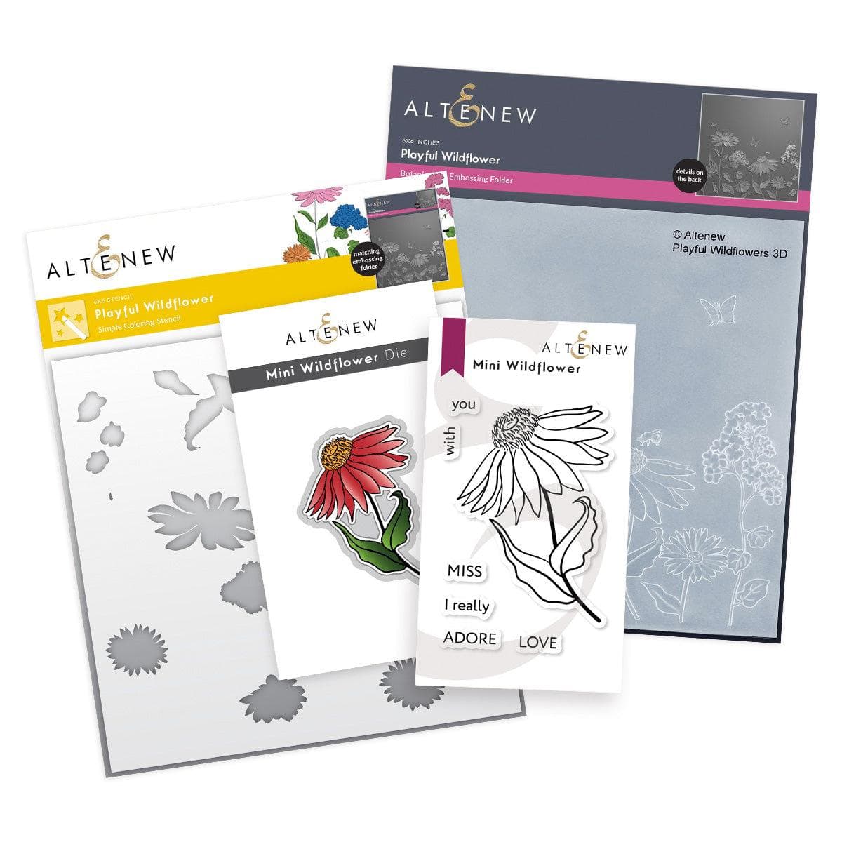 Altenew Release Bundle Playful Wildflower Complete Bundle