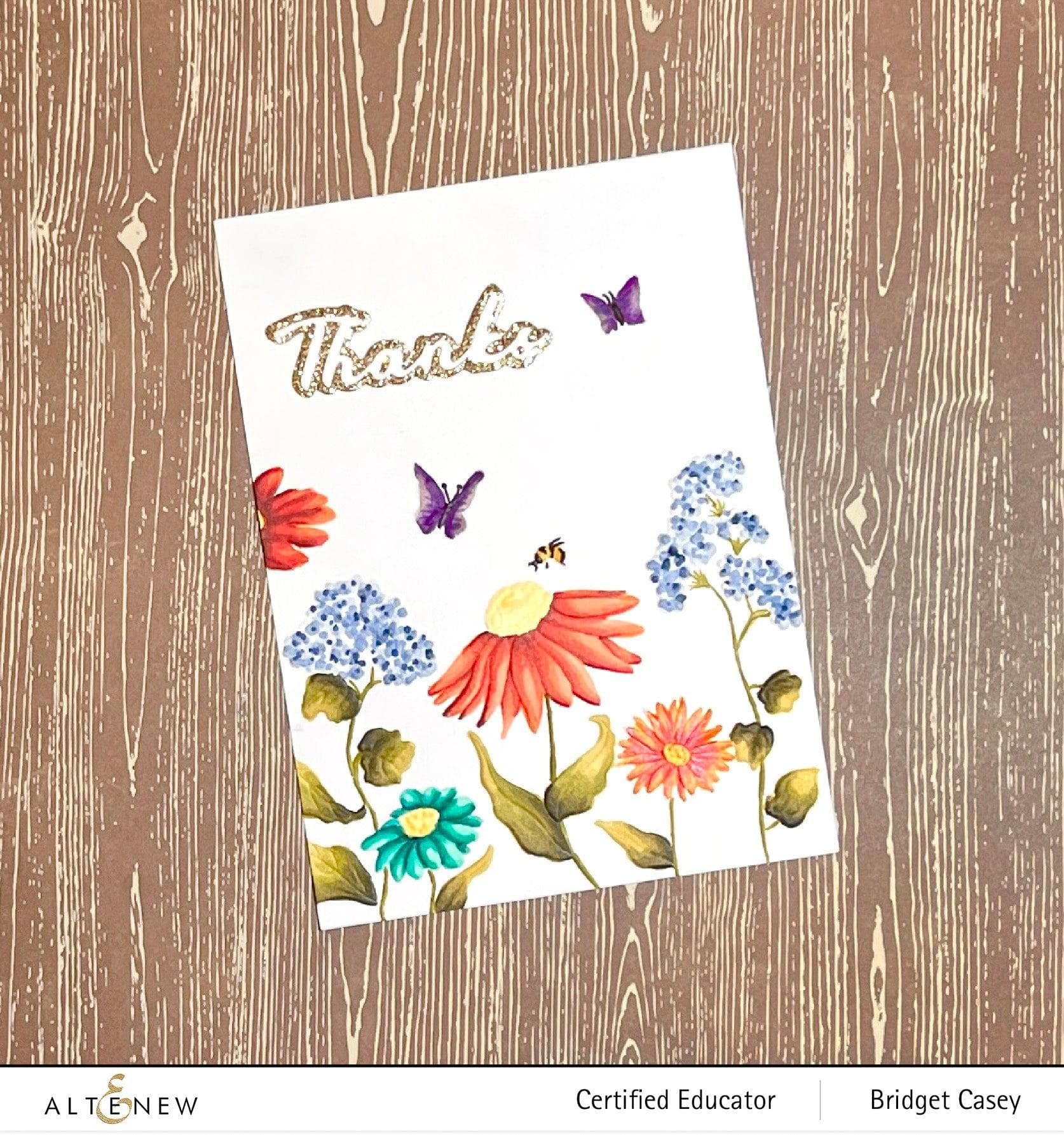 Playful Wildflower Stamp & Die & Stencil & Embossing Folder Bundle