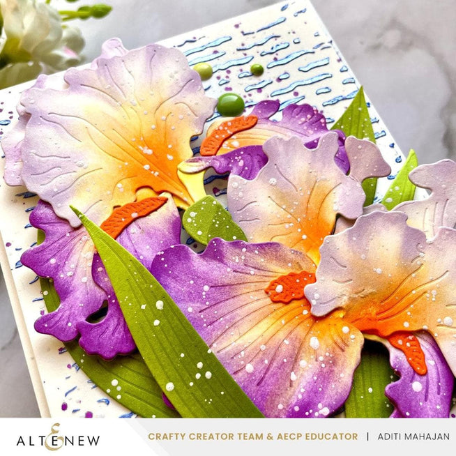 Altenew Brilliant Basics Shimmer Relief Paste Bundle featuring colorful metallic paste tubes on a white background.