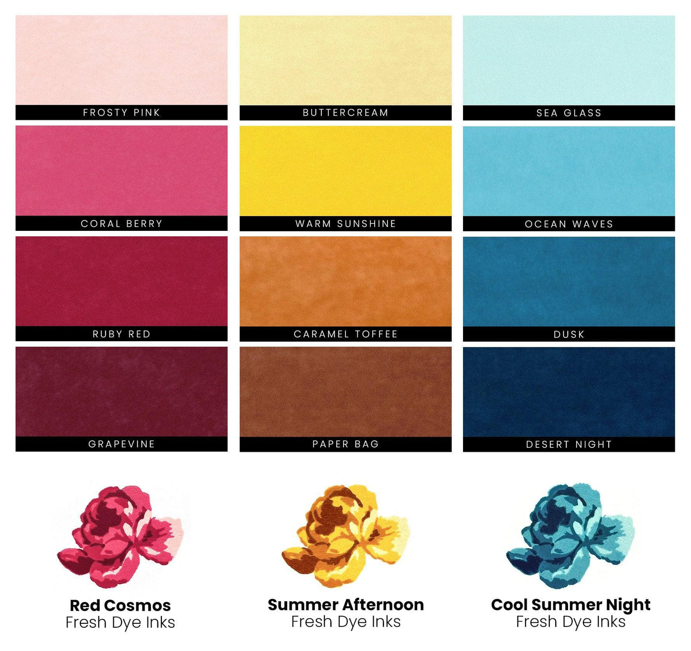 Altenew Release Bundle Spectrum Splash Fresh Dye Ink Full Release Bundle