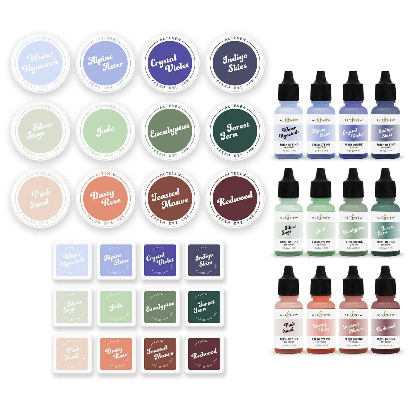 Altenew Release Bundle Trailblazing Fresh Dye Ink Full Release Bundle