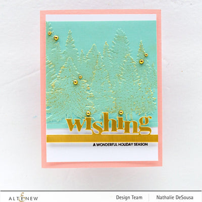 Altenew Release Bundle Enchanted Winter Embossing Folder Release Bundle