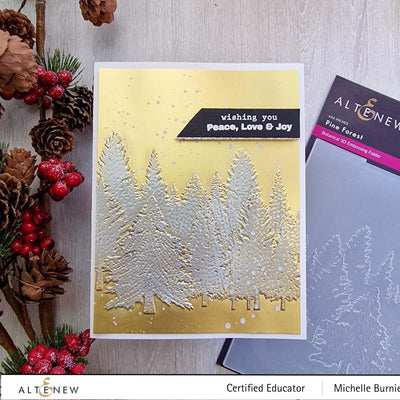 Altenew Release Bundle Enchanted Winter Embossing Folder Release Bundle