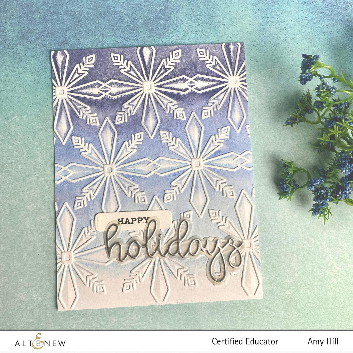 Altenew Release Bundle Enchanted Winter Embossing Folder Release Bundle