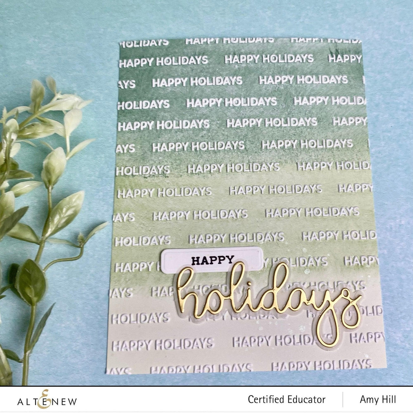 Altenew Release Bundle Enchanted Winter Embossing Folder Release Bundle