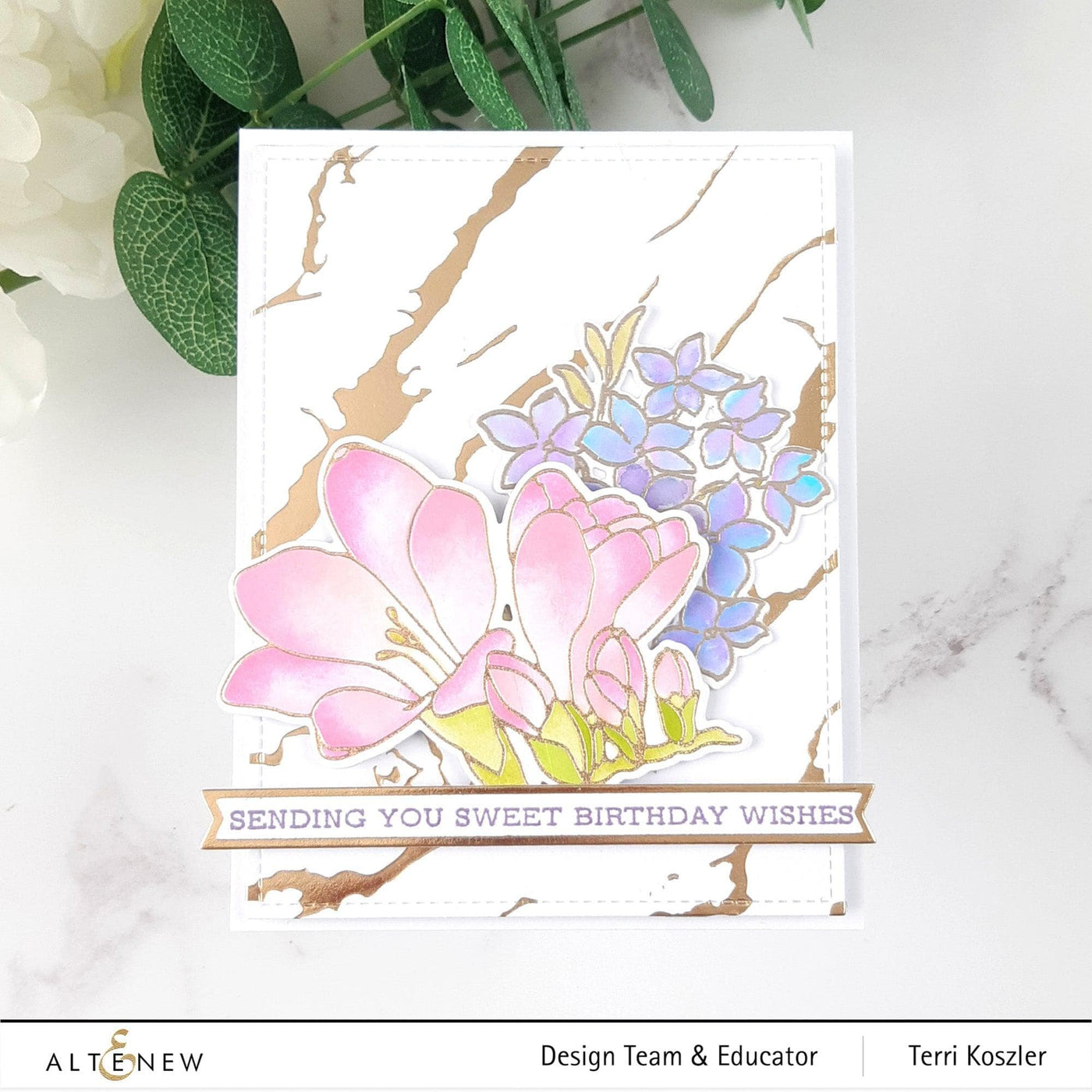 Altenew Release Bundle Fine & Dandy Hot Foil Plate & Stencil Release Bundle