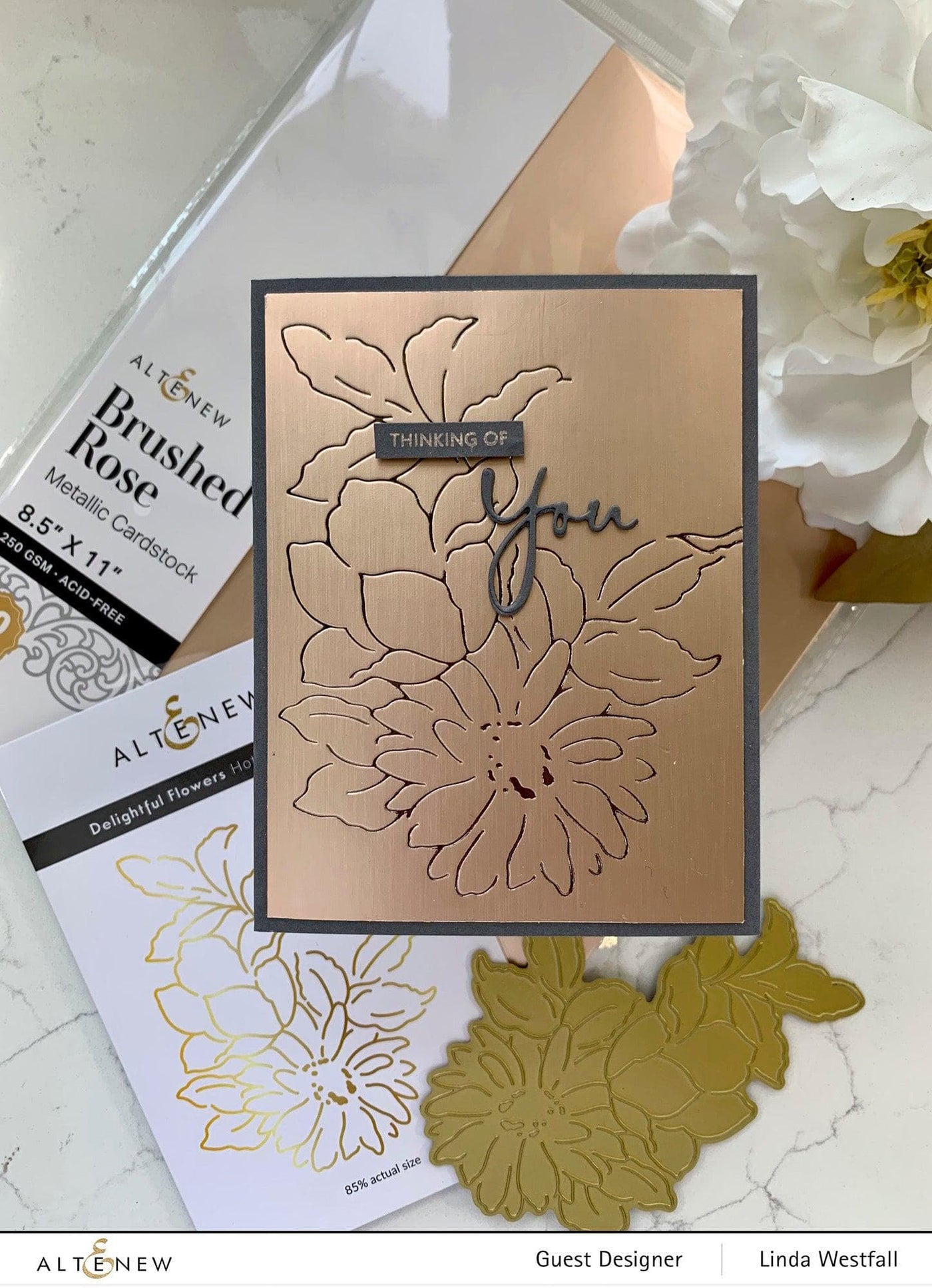 Altenew Release Bundle Fine & Dandy Hot Foil Plate & Stencil Release Bundle