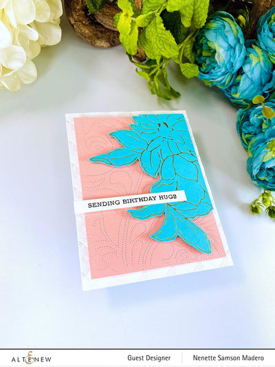 Altenew Release Bundle Fine & Dandy Hot Foil Plate & Stencil Release Bundle