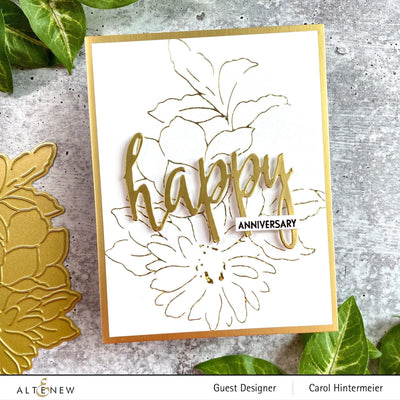 Altenew Release Bundle Fine & Dandy Hot Foil Plate & Stencil Release Bundle