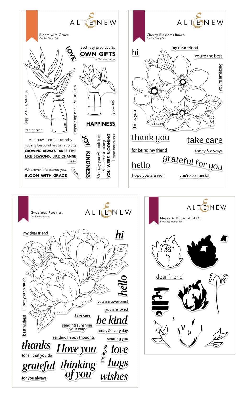 Altenew Release Bundle Just Imagine Stamp Release Bundle