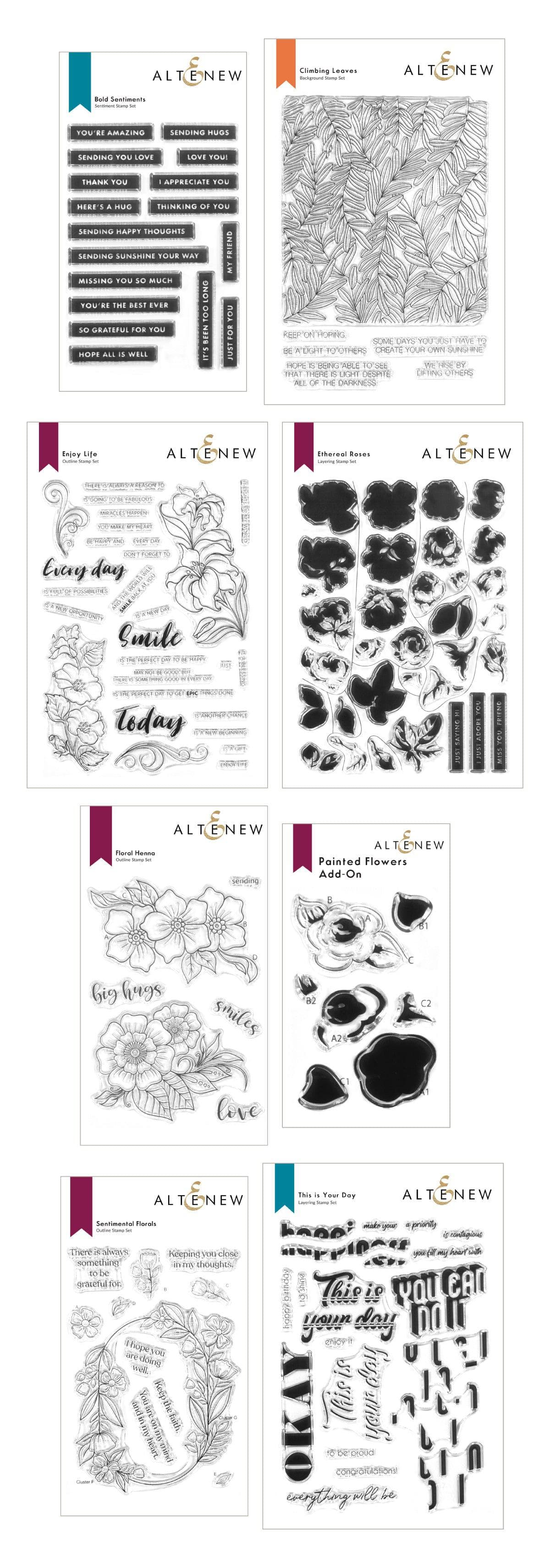 Altenew Release Bundle Today is the Day Stamp Release Bundle