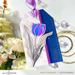 Part A-Glitz Art Craft Co.,LTD Spark Joy Bundle Spark Joy: Blushing Tulip & Add-On Die Bundle