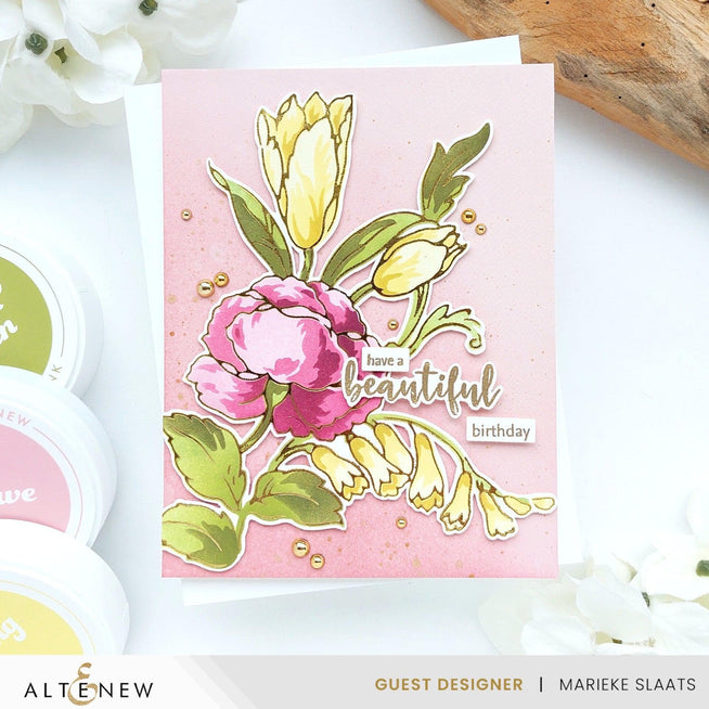 Altenew Spark Joy Bundle featuring ornamental bouquet and add-on die set for crafting and die-cutting projects.