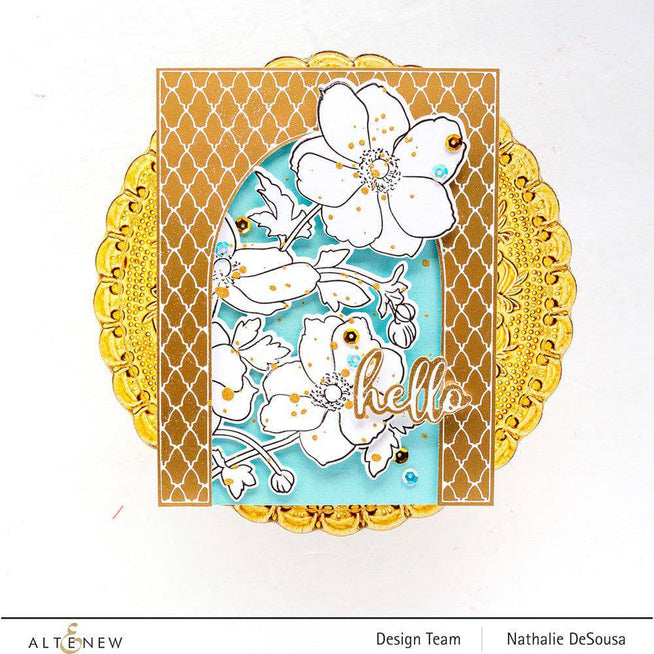Altenew Spark Joy Bundle featuring sweet greetings and add-on dies for card making and crafting projects.