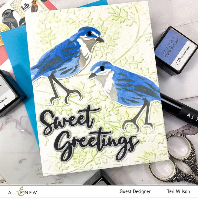Altenew Spark Joy Bundle with sweet greetings and add-on die set for crafting and card-making projects.