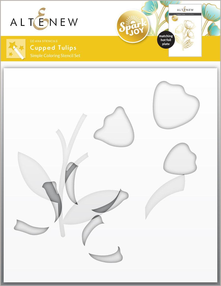 Altenew Spark Joy Spark Joy: Cupped Tulips