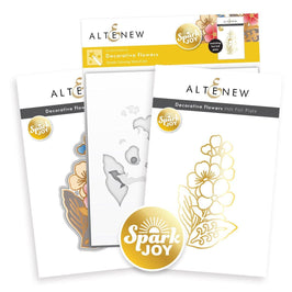 Altenew Spark Joy Spark Joy: Decorative Flowers & Add-on Die Bundle