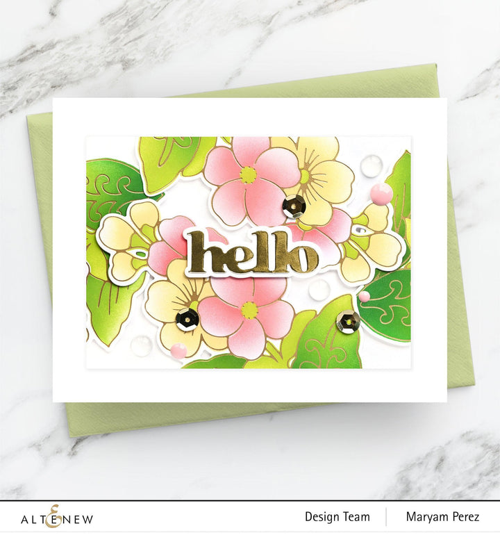 Altenew Spark Joy Spark Joy: Decorative Flowers & Add-on Die Bundle