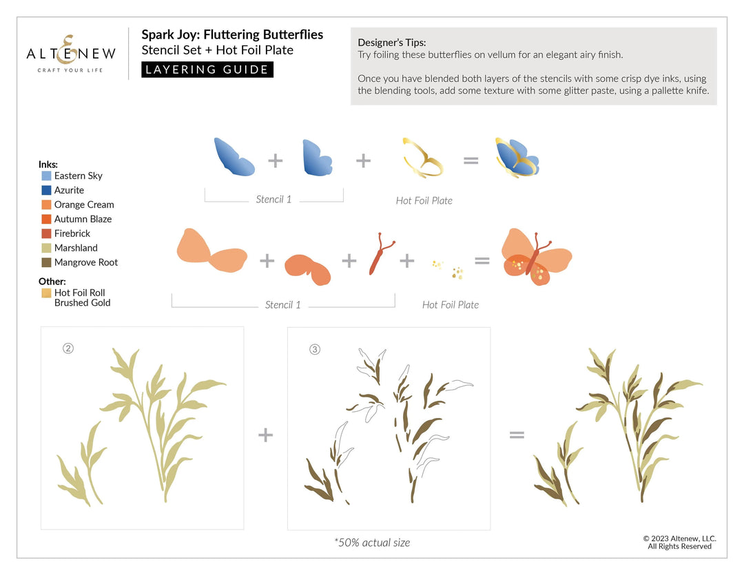 Altenew Spark Joy Spark Joy: Fluttering Butterflies