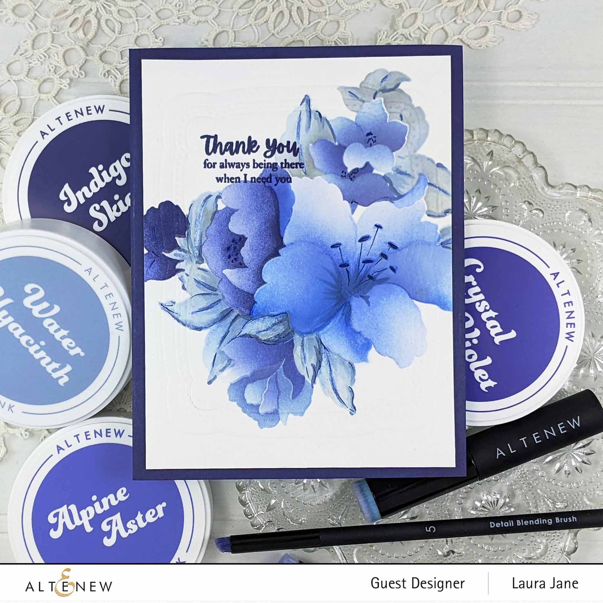 Spark Joy: Lily Bouquet | Altenew - Beautiful Floral Foil Plate